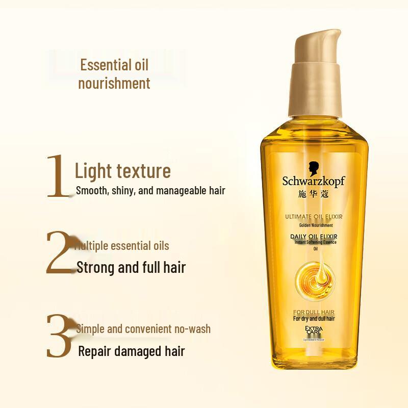 René Furterer Forticea Shampoo & Schwarzkopf Gold-Oil Elixir Set