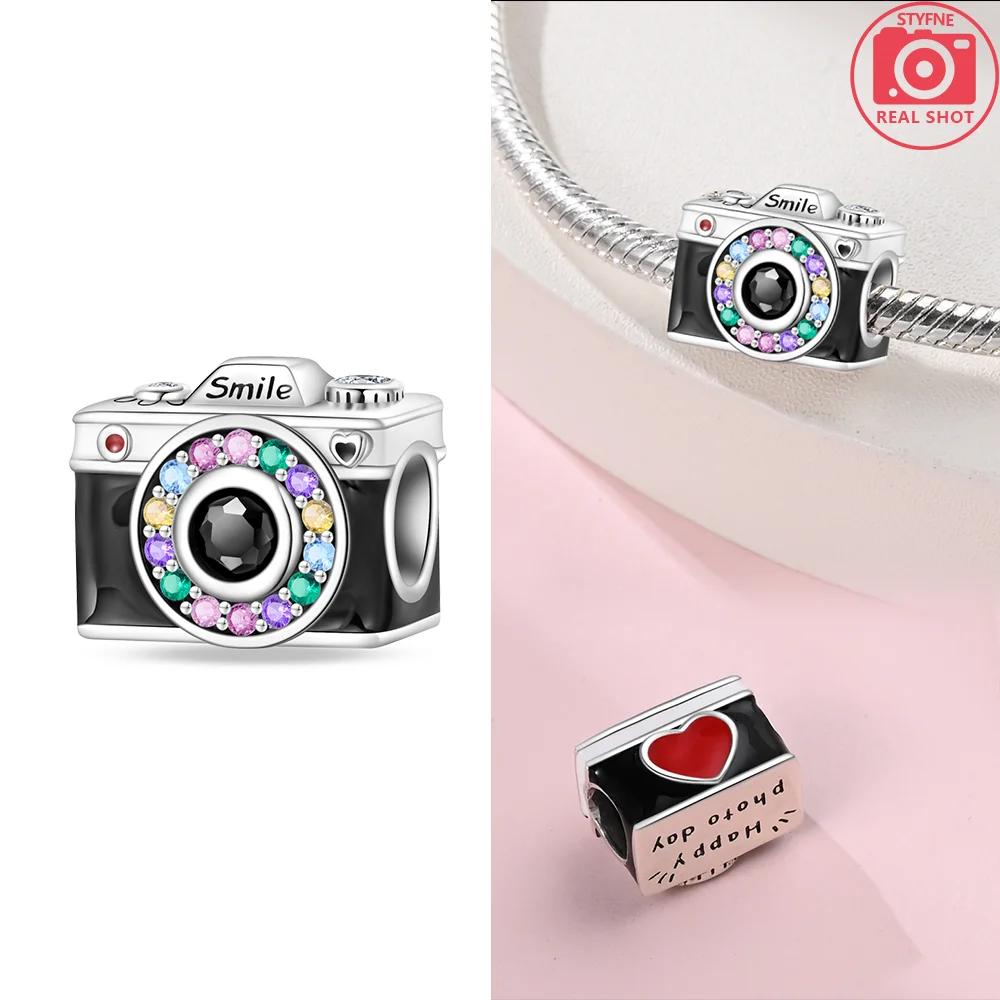 Charm Bead Components Copper Metal Clock Suitcase Car Sewing Machine Pendant Bead Components Bead Components Compatible With Women Authentic Original