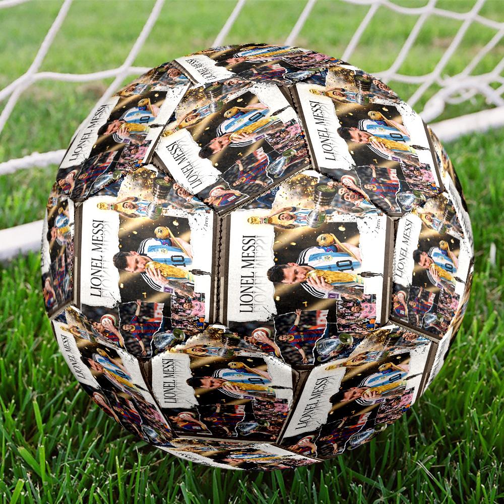 Messi 10 Number World Cup Champion Size 5 Soccer Ball Machinestitched Indooroutdoor Training And Matches Ideal For Soccer Enthusiasts