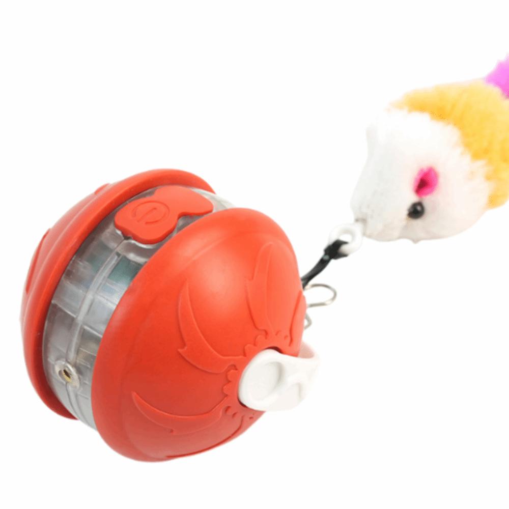 Voice Alert Cat Infrared Interactive Ball Bite-resistant Intelligent Laser Toy  For Cat Training