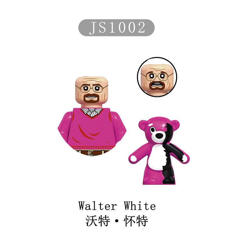 New Office Heisenberg Bricks God Of War Kratos For Toys Gifts Mini Action Figures Children Building Blocks For Party Gifts