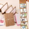 12 Color Watercolor Sketchbook with Accordion Fold Design for Storage and Artistic Creation by Students and Enthusiasts