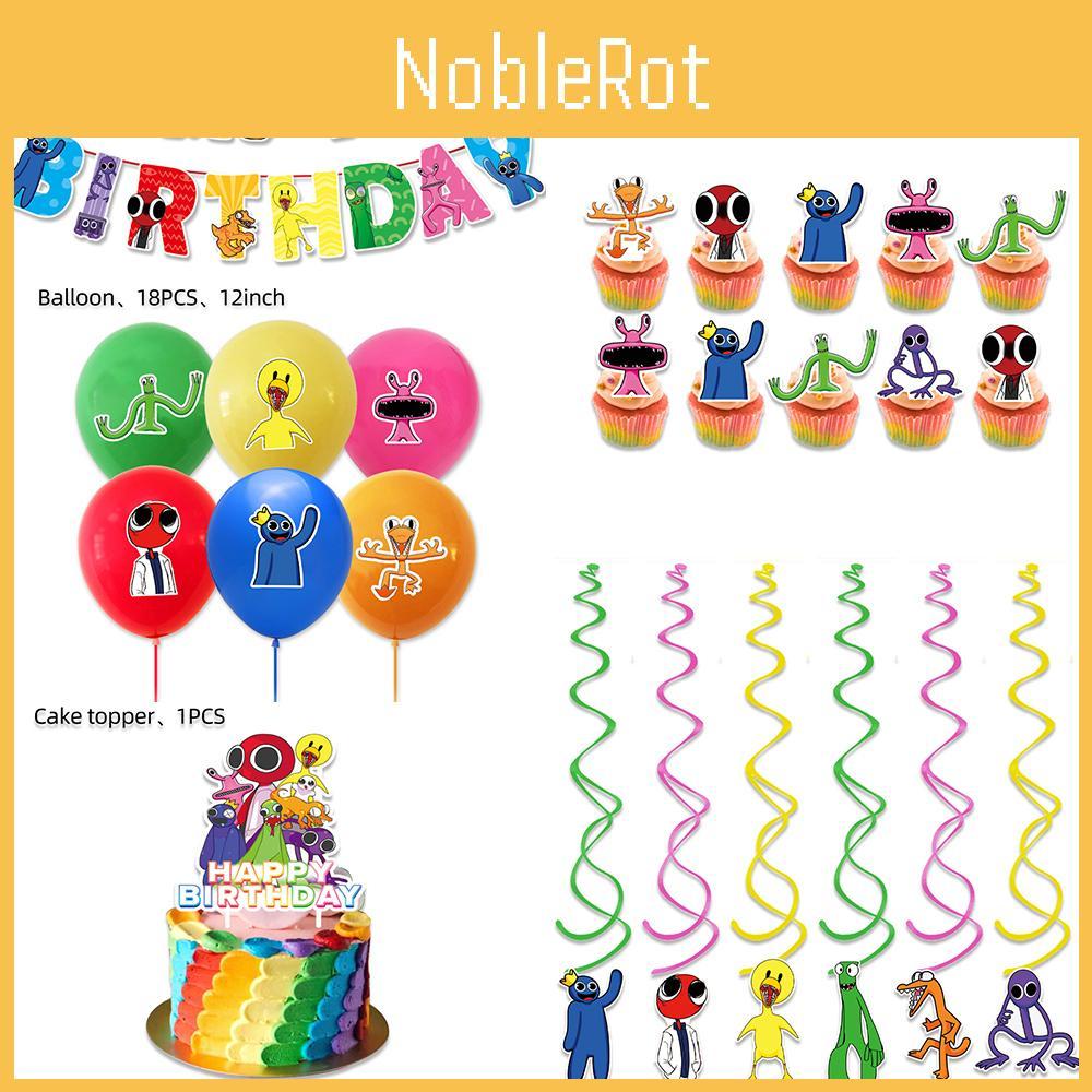 Complete Roblox Rainbow Friends Birthday Decorations Pack For Indoor And Outdoor Occasions