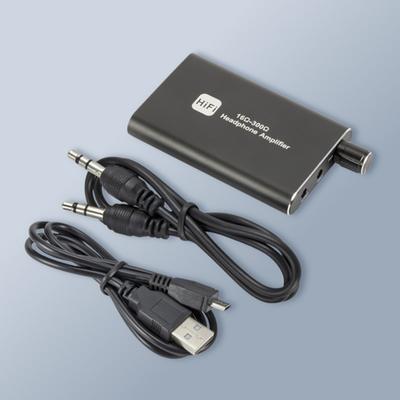 Taşınabilir Kulaklık Amplifikatörü, Düşük Gürültülü Olmadan Ağır Bas HiFi Kulak Çalar, AUX Ses Ayarı