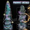 New Super Big Anal Plug Spiral Alien Dildo Soft Silicone Huge Butt Plug G Spot Stimulator Prostate Massage Anal Dilator Trainer Sex Toys Women Men 18+