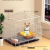 Pet Cage with Toilet for Small/Medium Dogs and Cats - Ideal for Home Use