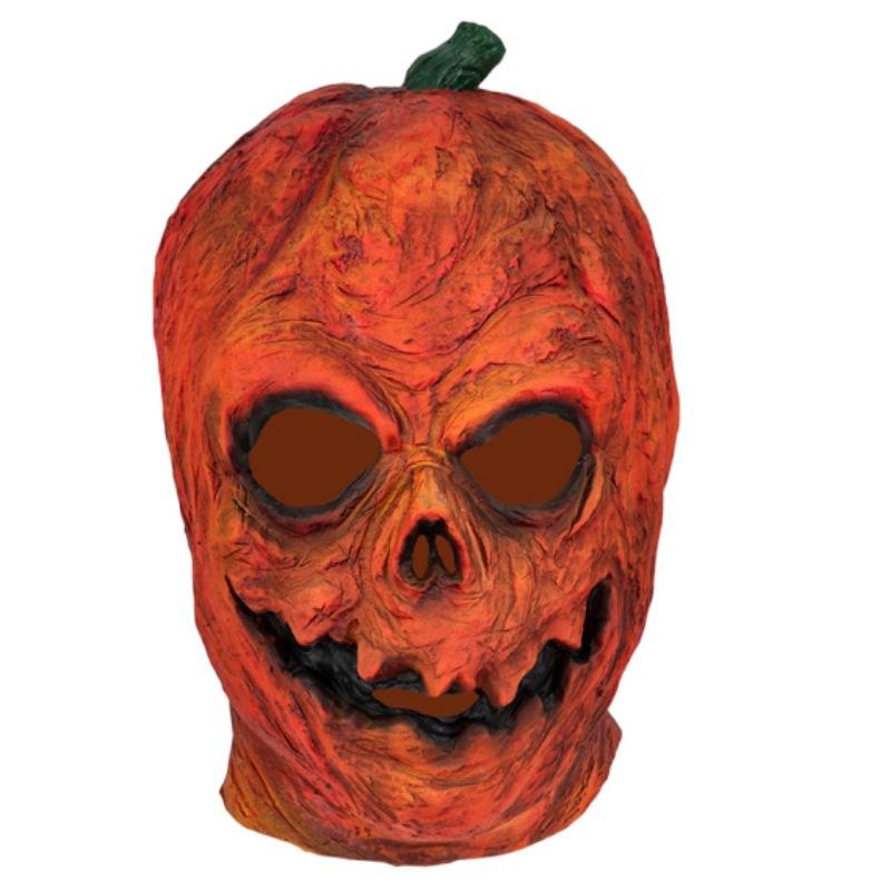 Best-selling pumpkin headgear Halloween decoration horror mask cosplay Bar Party