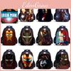 Iron Man Waterproof Backpack Large Capacity Schoolbag For Kids