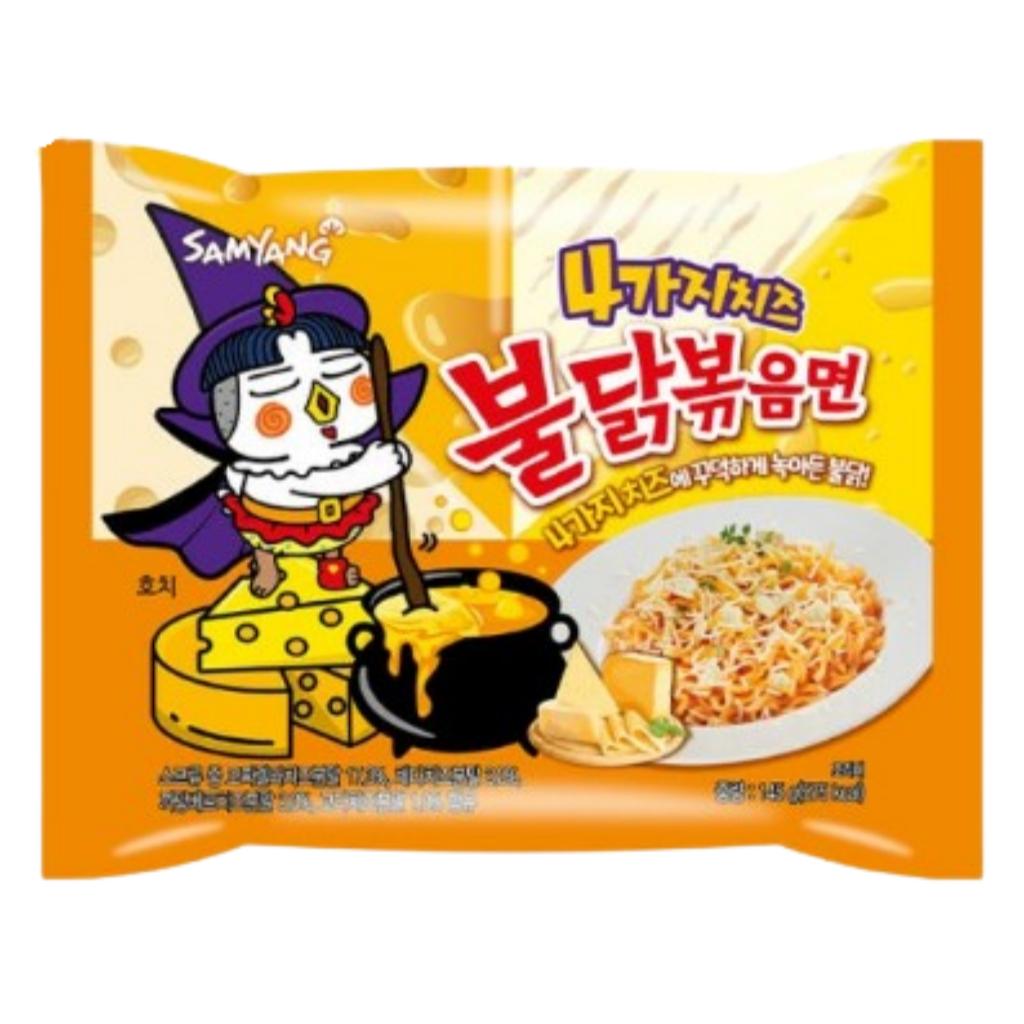 Samyang Korean Ramen Single Pack(1PCS) – 10 Flavors To Choose From (Buldak, Crobo Buldak, Maptaeng, Etc.)