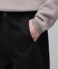 Musinsa Standard Twist Semi-Balloon Denim Pants [Raw Black]