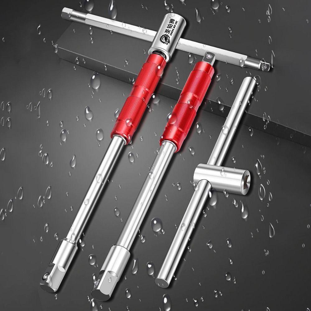 Gifts Multifunctional T-Handle Wrench Set Repair Replaceable Wrench Universal Extension Rod