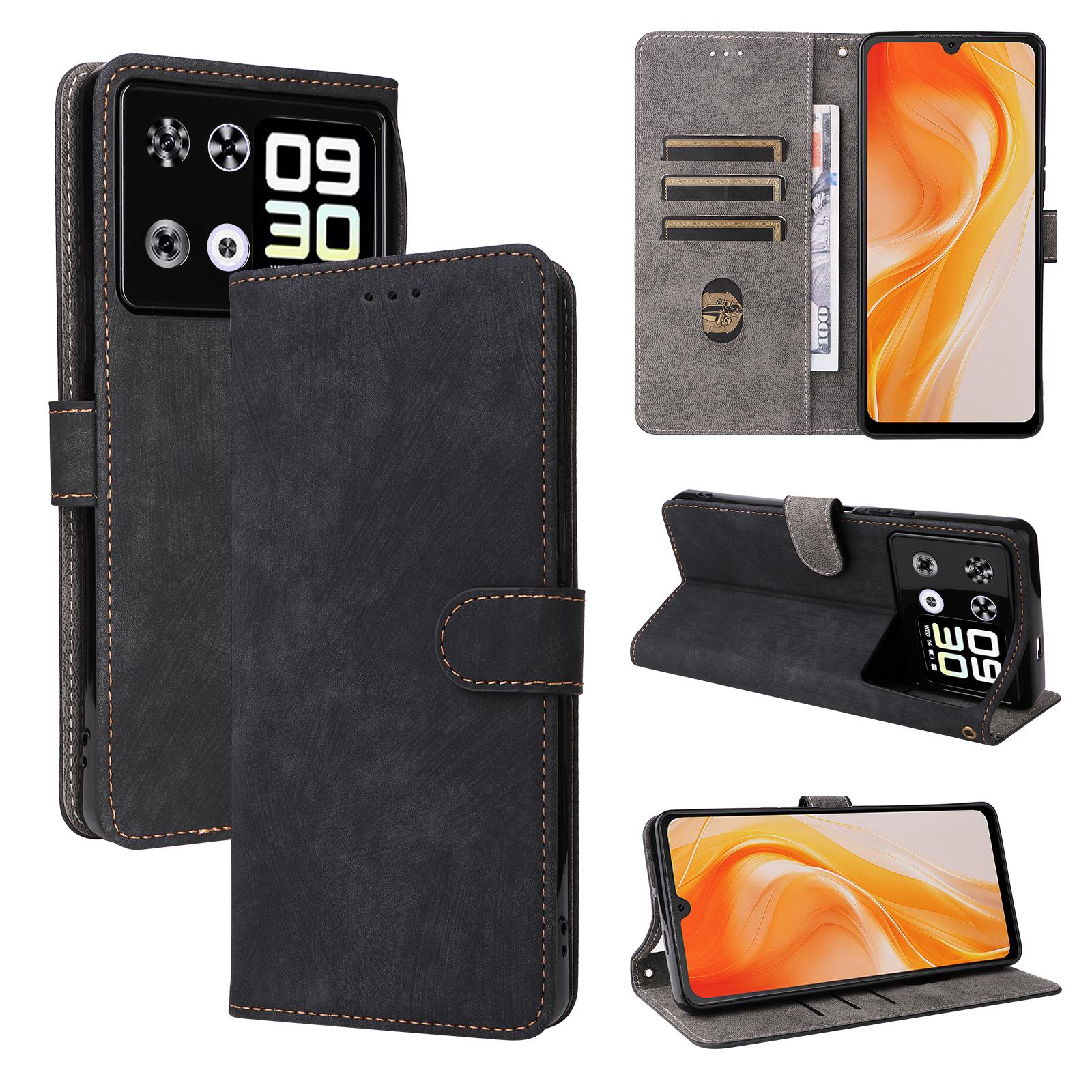 

Чохол-книжка для Cubot P90, чохол для телефону з PU шкіри, захист всього корпусу [Блокування RFID], захисні чохли for Cubot P90 чорний