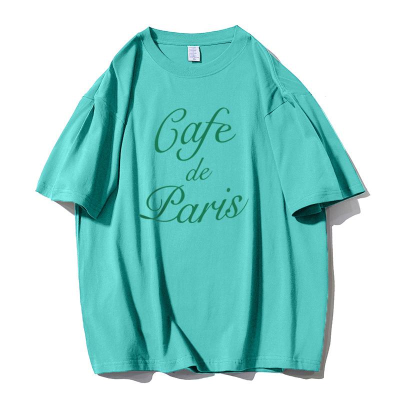 Shellsuning забавные футболки с буквенным принтом женские летние свободные хлопковые — фото 35