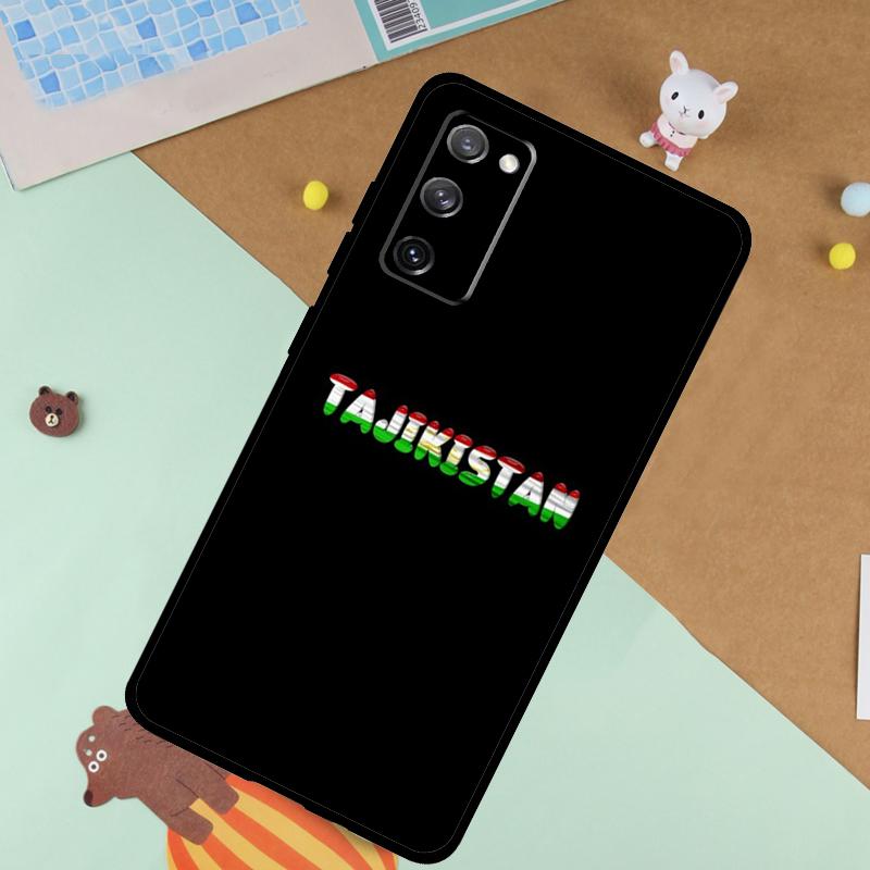Tajikistan Flag Soft Case For Samsung Galaxy S24 Ultra S9 S10 S20 S22 S23 Plus S21 FE S25 Ultra Funda Cover