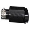 Car Universal Exhaust Tail Pipe Tip Car Modification Accessories Inlet 63mm Outlet 101mm