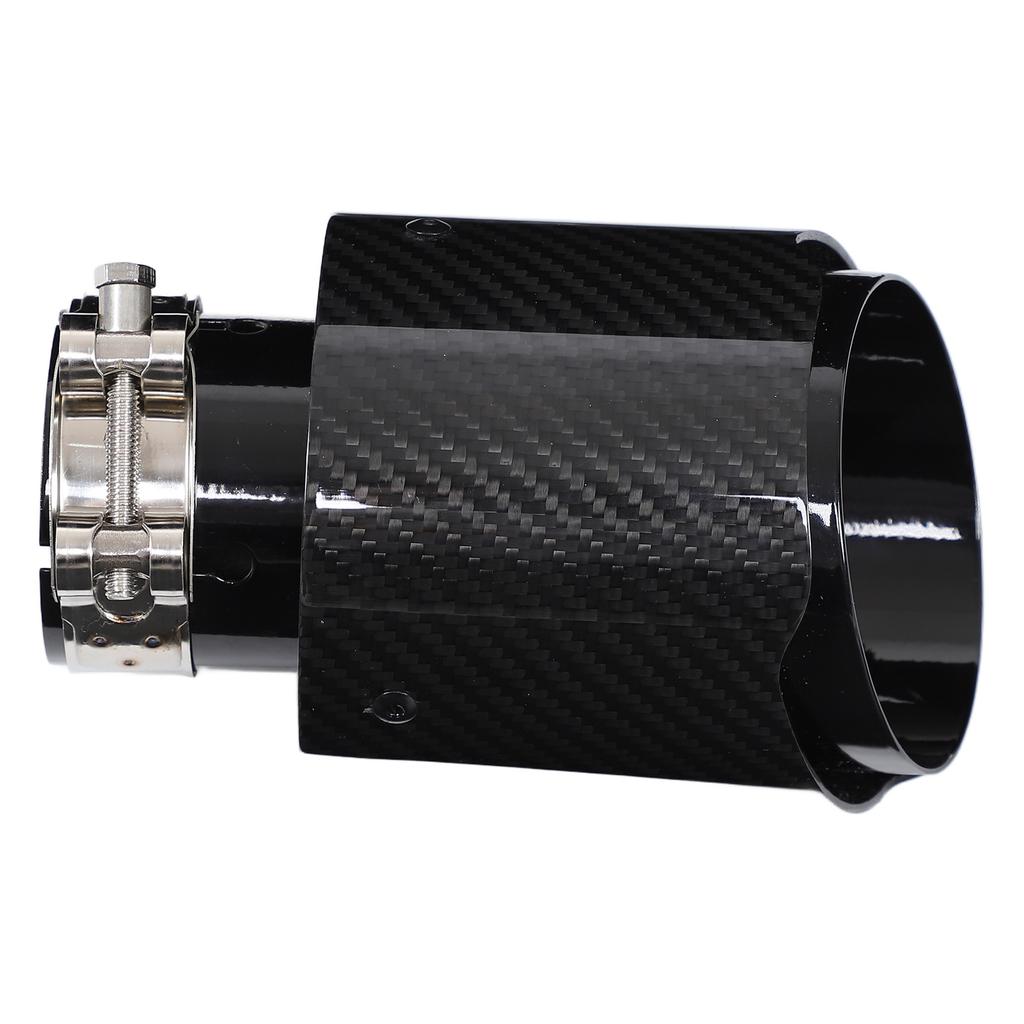 Car Universal Exhaust Tail Pipe Tip Car Modification Accessories Inlet 63mm Outlet 101mm