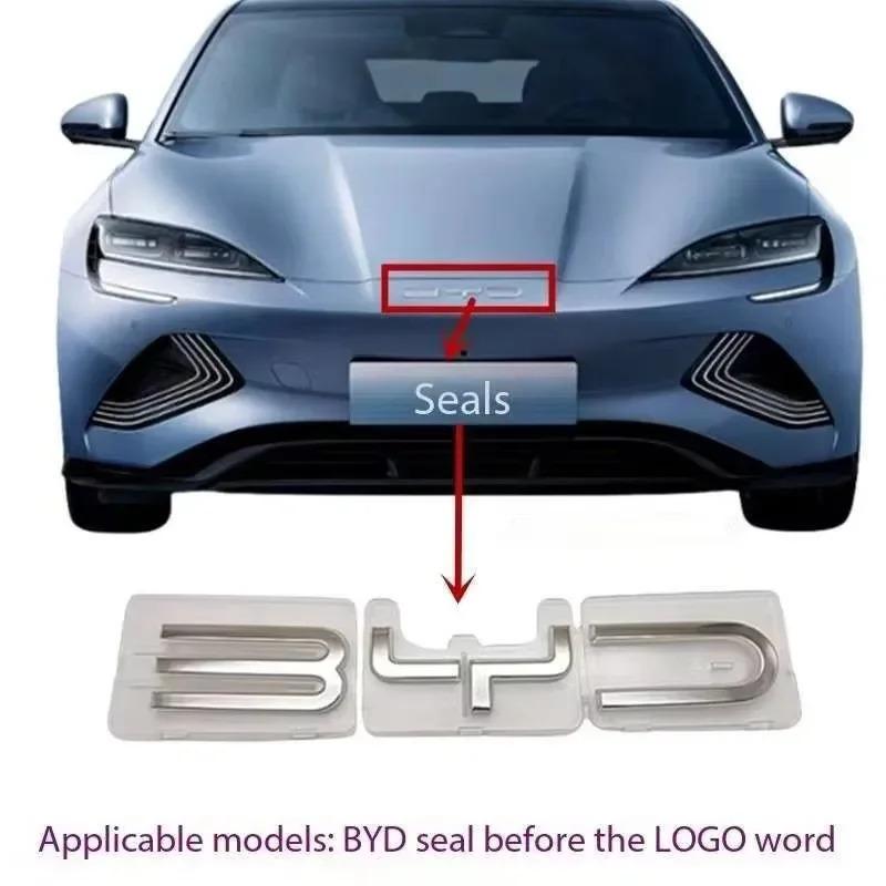 BYD Seal Front Bumper Logo, Hood Logo, Engine Hood Logo, Front of the Car Logo