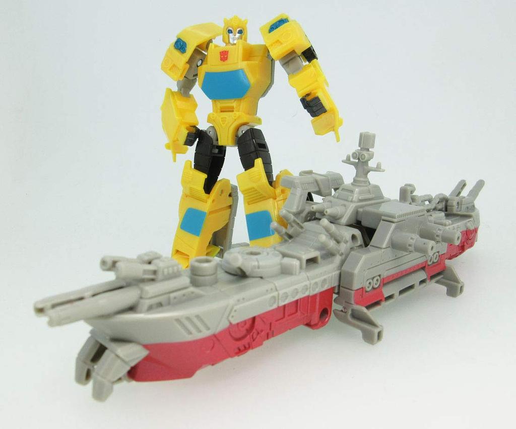 Transformers Cyberverse Battleship Power Bumblebee TCV-15