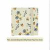 Zun Jue Portable 100% Cotton Watercolor Accordion Journal, 300g Fine Grain Fabric Book for Art Students