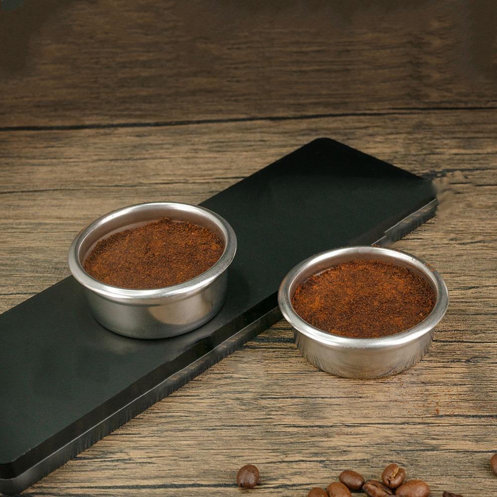 Non Pressurized Coffee Filter Basket 304 Stainless Steel Single Layer Filter Basket Coffee Shop