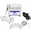 Sonication Cleaner with Basket and Numerical Display Stainless Steel Digital