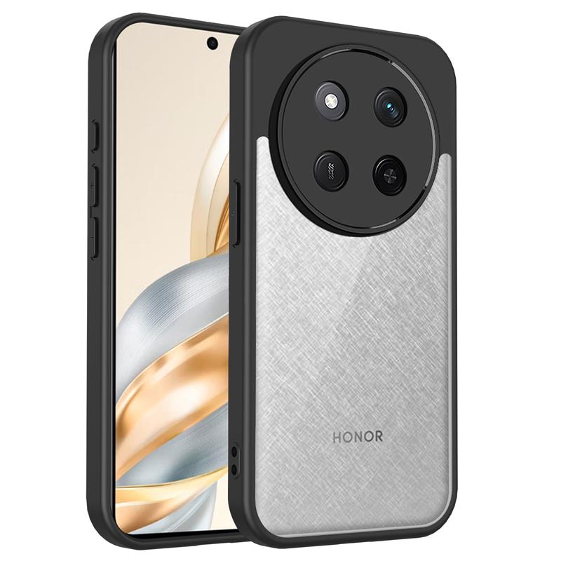 Transparent Silicone Case For Honor X9C X8B X6C X8C X7C X9C X60 PRO Play 60 Plus PC Back TPU Bumper Shockproof Clear Phone Cover