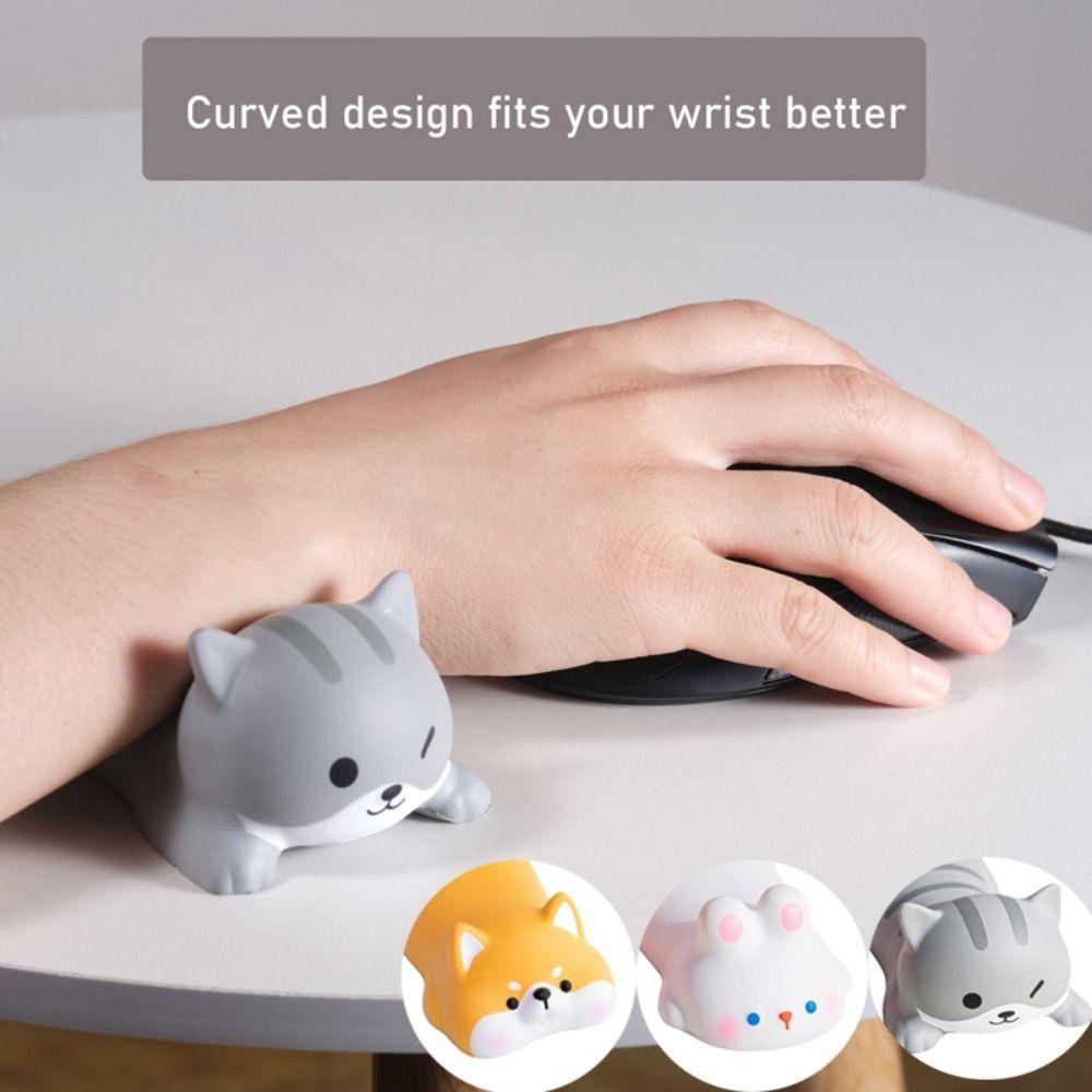 Animal Shape Mouse Pad Support Memory Foam Slow Rising Squishy Toys Cute Wrist Rest  Desk