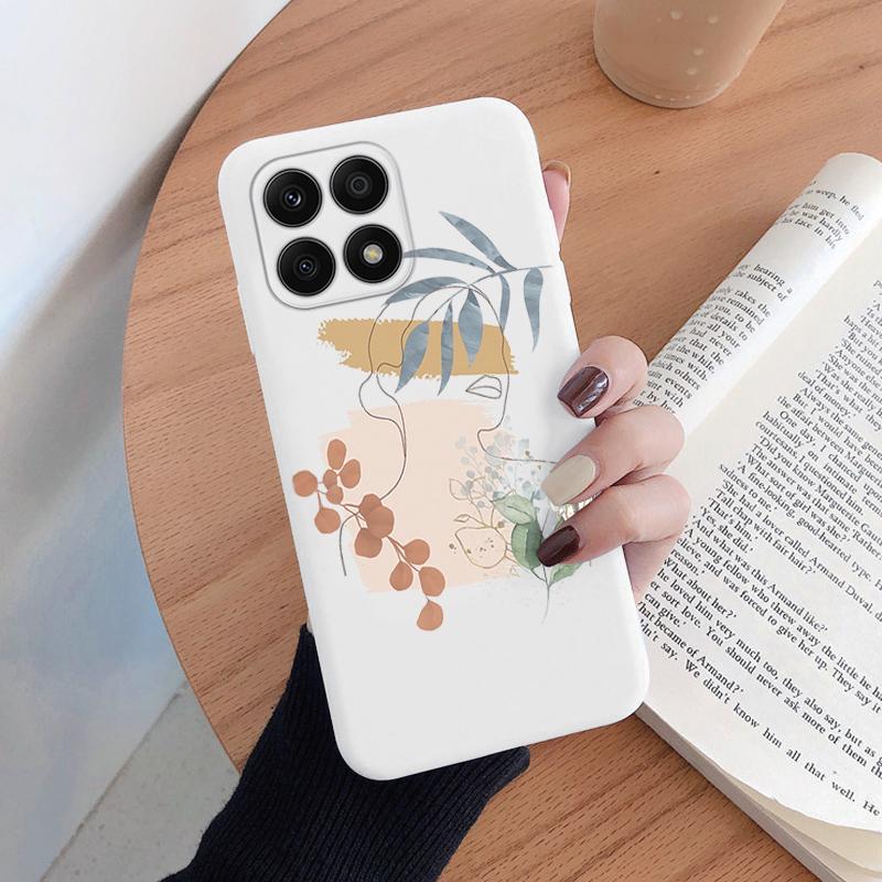 For Honor X6B 4G X8B 200 Smart X6 400 Pro Lite Phone Case Fashion Leopard Print Back Cover Soft Silicone Shockproof Funda Coque