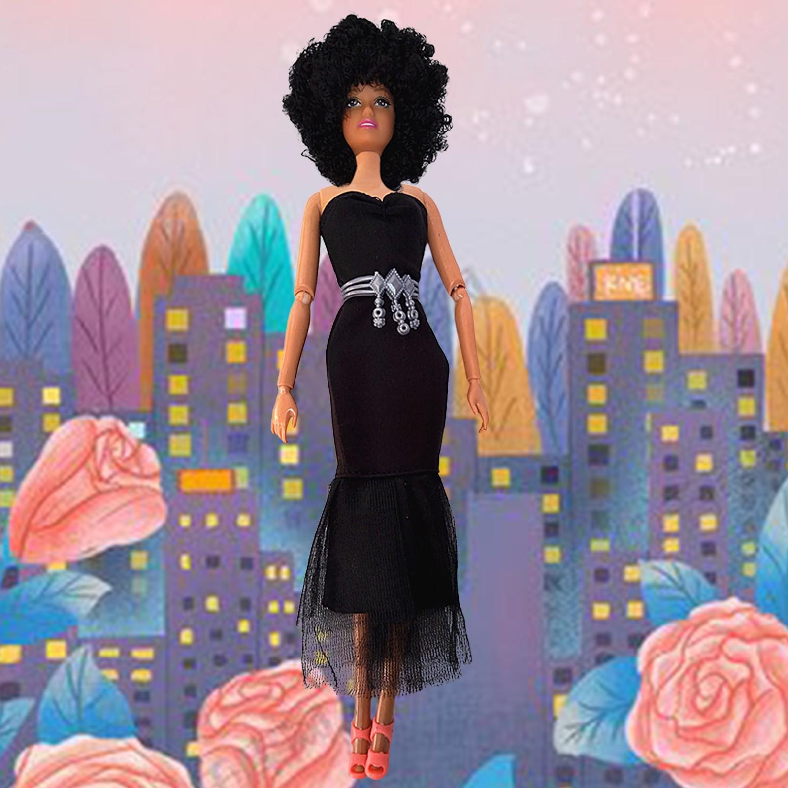 

(H0826)Черные куклы для девочек Американские игровые куклы Реалистичные детские игровые куклы 35 см