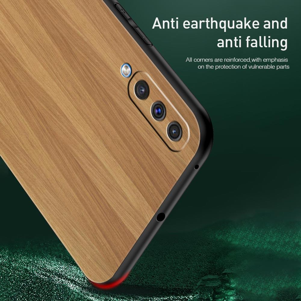 Carved Wood Case For Samsung Galaxy A52 A12 A50 A72 A20e A30 A02s A22 4G A32 5G A20s A70 A10s A40 A10 A04s Silicone Phone Cover