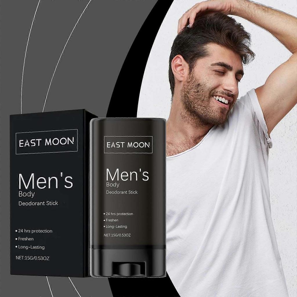 Limited time!!East Moon Men's Deodorant Stick - Gentle Cleansing And Moisturizing, Keeps Body Skin Fresh And Scented, Daily Care Stick