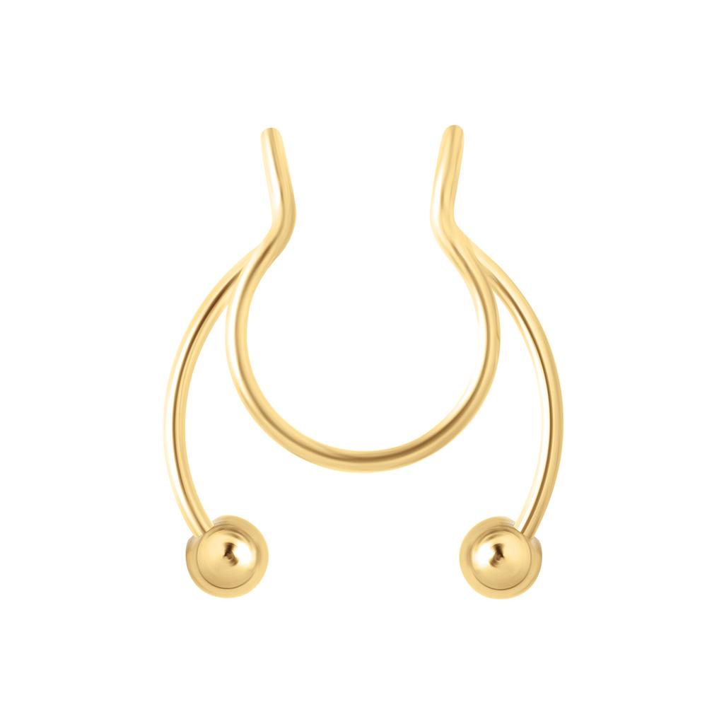 Fashion Trend New Sexy Nose Stud Horseshoe Nose Ring Nose Jewelry Accessories No Piercing High-end Feel Accessories for Women