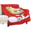 Padoru Throw Blanket Flannel Baby Bed Fashionable Cute Blankets