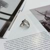 Silver Ring with Cubic Zirconia, Product Weight 5.39 G (2175643)