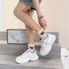 Sneakers Women's Shoes 2025 New Spring and Summer High-value Platform White Shoes Versatile Dad Shoes Casual Breathable Trendy Shoes