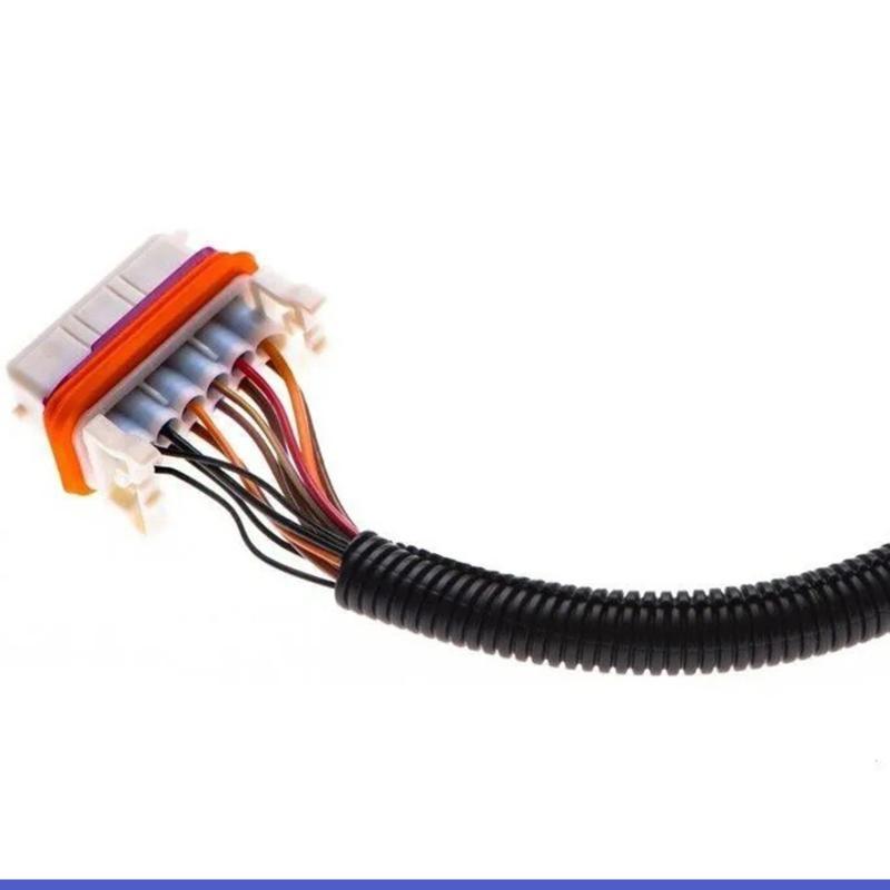 L41A High Performances Vehicle Halogen Headlight Wiring Harness Cable Connector 12 Pin for 7L6971071A Front Light Upgrading