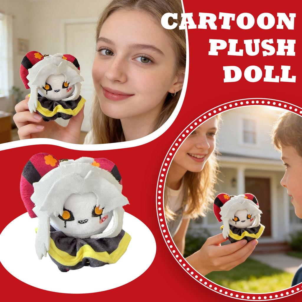 Plush Doll, Toy Gift, Cartoon , Children's Rag Doll, Children's Gift Pillow