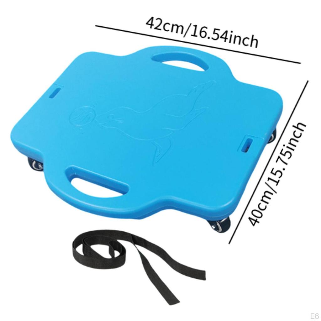 FLAT BOARD SCOOTER für die HINTERE PATIERO der GYM PATIO im HAUS