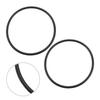 Replacement O Rings for Pentair For Sta-Rite Pool Pumps U9-229 805-0436 O-218 Black Rubber 5.72 In Inside Diameter 6.30 In OD