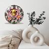 12 Inch Diameter Glass Wall Clock Highly Recommended by Interior Designers