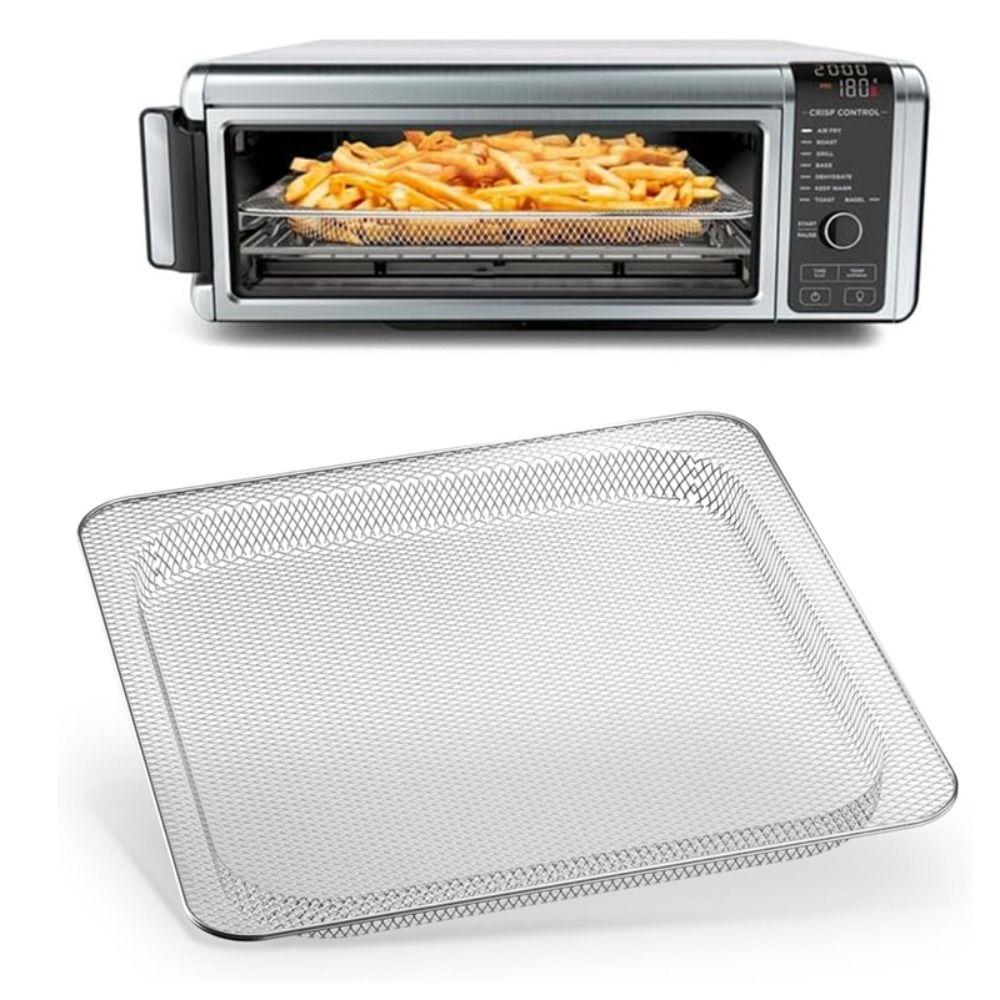 Square Replacement Air Fryer Grill Rack Stainless Steel Grill Rack Dishwasher Safe