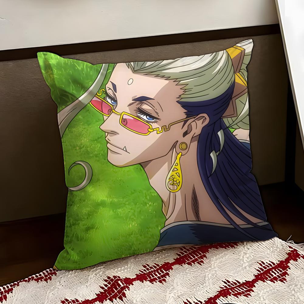 Anime RRecord of RRagnarok Cushion Cover Reversible Soft Durable Pillow Cover Home  Car MultiScene Use for Daily Comfort