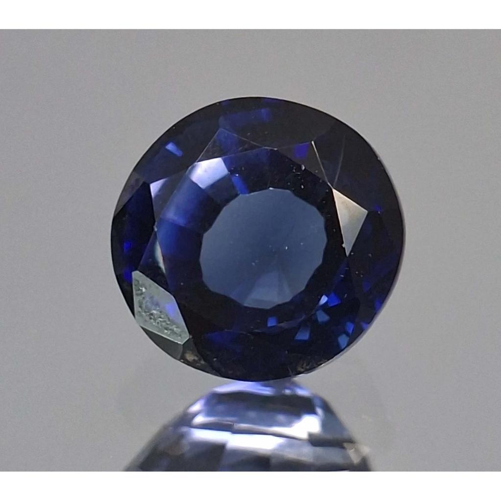 Beautiful Blue Sapphire Natural Round Cut 9-11 Ct Certified Loose Gemstone