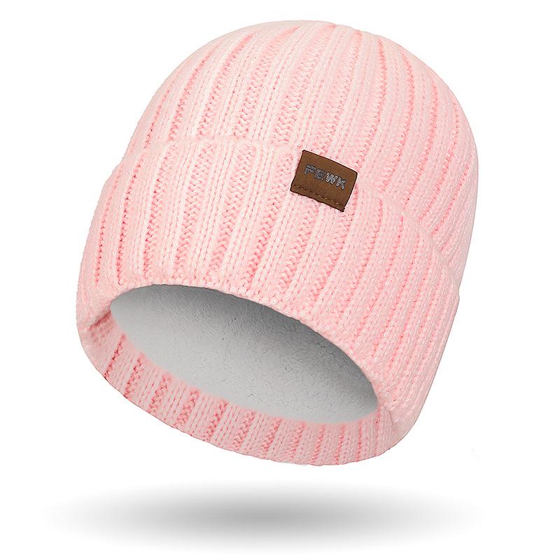 FEWK Winter Extra-Langer Schal und Mütze Set - Unisex Fleecefutter Kältefest Warm Gestrickt