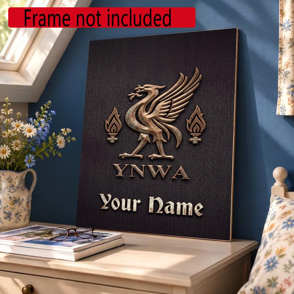 Liverpool Fc Customize Your Name Diamond Painting Round Diamond Rhinestones Mosaic Diamond Embroidery Wall Paintings Rhinestones Gift Frameless