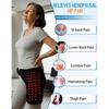 Hip Brace Red Light Therapy for Women Hip Pain & Collagen Boost, Adjustable Hip Comfortable Support for Confident Movements, Christmas Birthday Gift f
