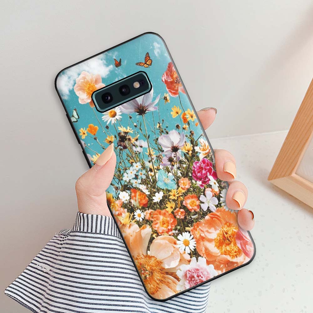 Hülle Für Samsung Galaxy S10E Hülle Abdeckung Für Samsung S10E Silikon Weiches TPU Rückseite Handyhülle Für Samsung S10E SM-G970 Abdeckung Stoßfänger