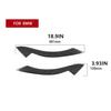 2Pcs Headlight Eyebrows Cover Self-adhesive Sticker Vehicle Parts
