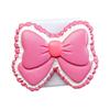 Small Fresh Bow Mobile Phone Mirror Sticker Airbag Bracket Flap Back Sticker Telescopic Portable Makeup Mirror