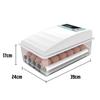 New 24Egg Automatic Turning Incubators Bird Duck Chicken Poultry Hatcher Egg Incubator New PP Temperature Control 39*24*17cm